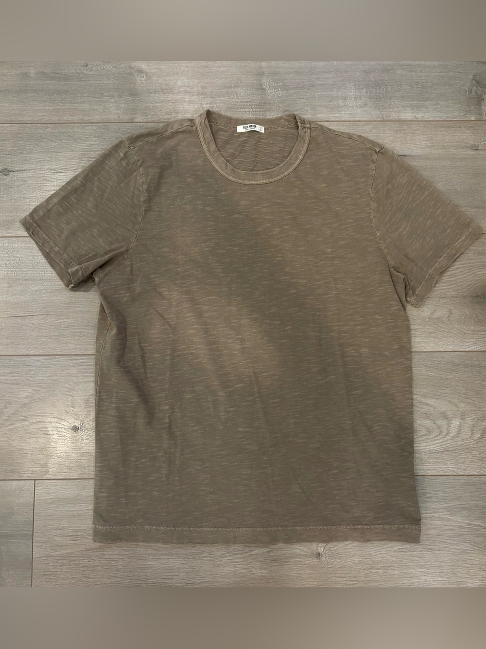 Buck Mason Green Short Sleeve Tee Shirt Men's Size Large